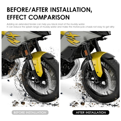 Front Mudguard Fender Extender Extension for BMW F900XR 2020+