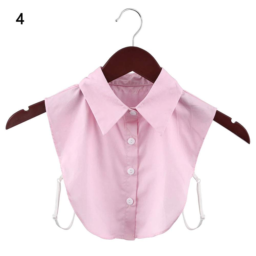 Lace Fake Collar Detachable Women Blouse Lapel Shirt Clothes Accessories