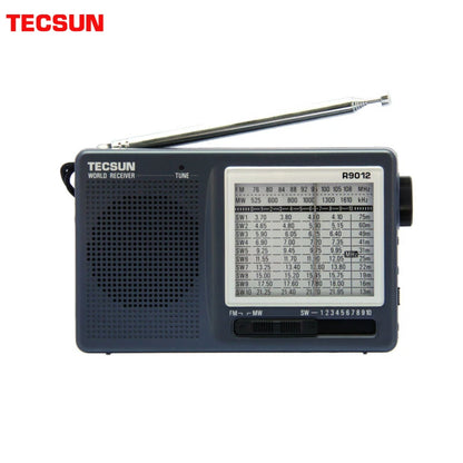 Tecsun R-9012 Portable Pocket Radio FM AM SW 12 Band High Sensitivity Receiver D219 - EXPROTAS