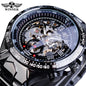 Winner Mechanical Sport Design Bezel Fashion Watch Mens Watches Top Brand Luxury Montre Homme Clock Men Automatic Skeleton Watch-EXPROTAS