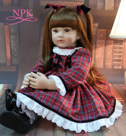 60cm Silicone Reborn Doll | Princess Lifelike Toddler Toy for Girls Gift