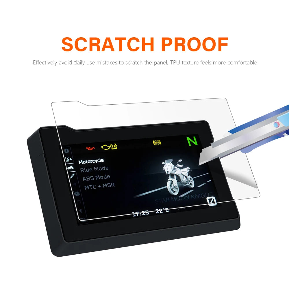 Instrument Screen Protector Film for KTM 1290 Super Adventure S R 2021-2022