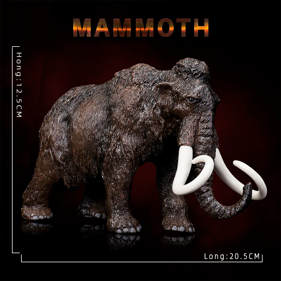 Hitwo Simulation Mammoth Model Educational Action Figure Kids Toy