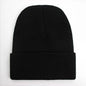 Warm Knitted Cap Beanie Wool Unisex Winter Hat Men Women 24 Colors