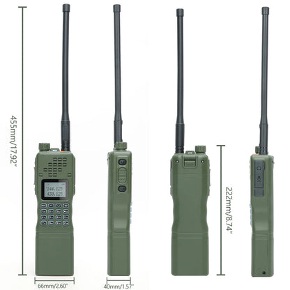 Baofeng AR-152 15W Walkie Talkie Powerful CB Two way Radio 12000mAh Battery Tactial Long Range AN PRC-152 Dual Band Transceiver-EXPROTAS