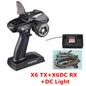 Dumborc RC Remote 2.4G Transmitter & Receiver X6FG Gyro Controller Parts