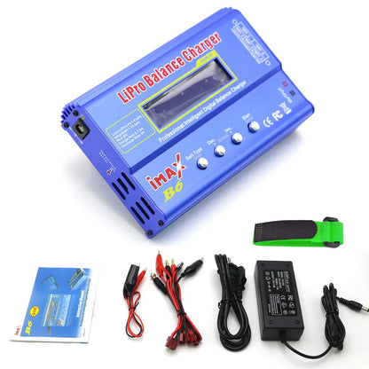 IMAX B6 80W Balance Digital Charger for Lipo NiMh RC Battery 12V 5A