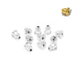 200-2000Pcs Rubber Ear Plug Stoppers Soft Silicone Earring Findings DIY