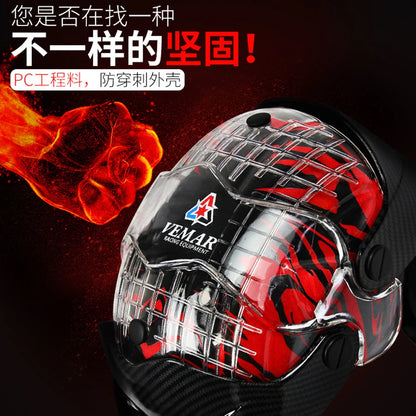 Red Motocross Knee Pads Motorcycle Knee Guard Moto Protection Motocross Equipment Motorcycle Knee Protector Safety Guards-EXPROTAS