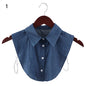 Lace Fake Collar Detachable Women Blouse Lapel Shirt Clothes Accessories