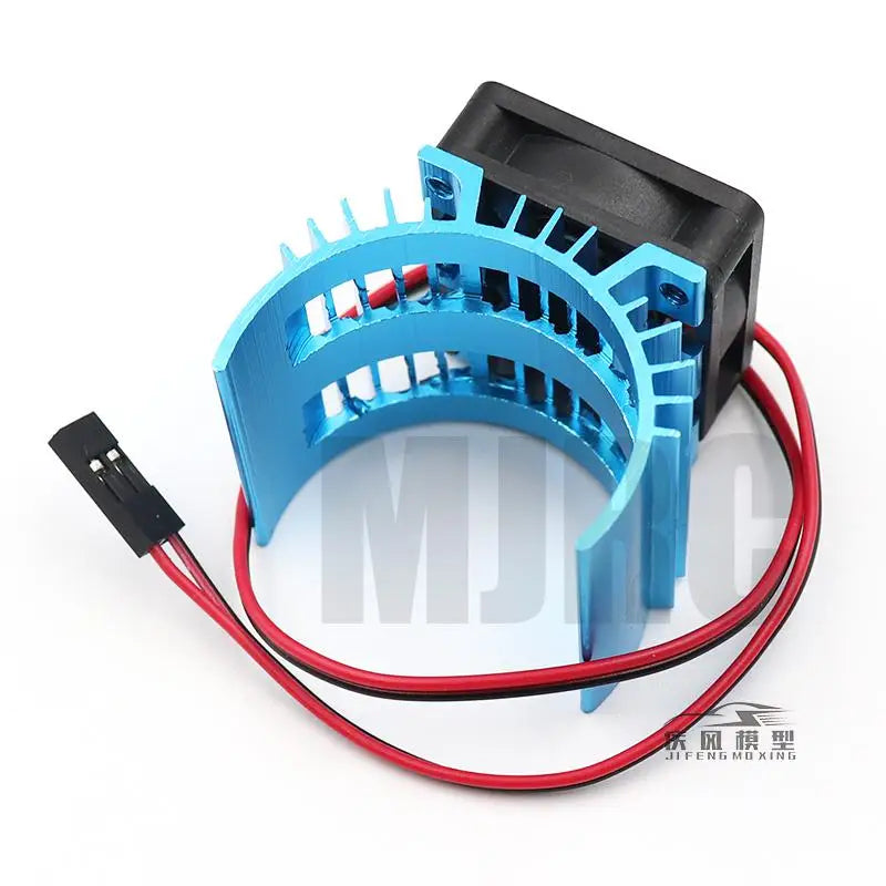 Cooling Fan For RC Car 1:10 Heatsink 540 550 3650 Motor Parts Aluminum