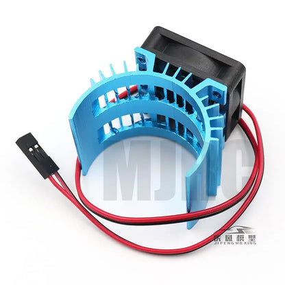 Cooling Fan For RC Car 1:10 Heatsink 540 550 3650 Motor Parts Aluminum