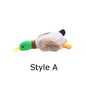 Plush Duck Squeaky Dog Toy for Pets - Chew Sound Plaything for Puppy