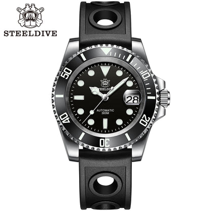 Steeldive SD1953 41mm NH35 Dive Watch 30ATM Ceramic Bezel Automatic Men