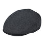 Feinion Men's Wool Blend Flat Newsboy Cabbie Hat Driving Cap