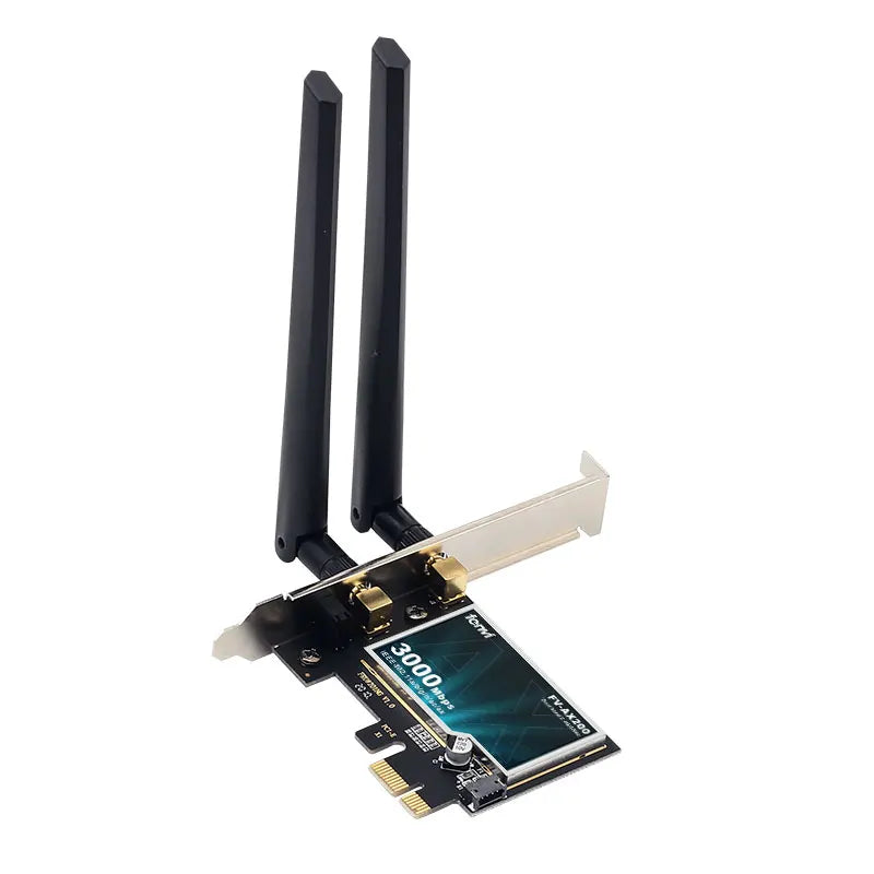 2974Mbps WiFi6 Card Adapter PCIe Bluetooth 5.2 for Desktop PC Windows 10