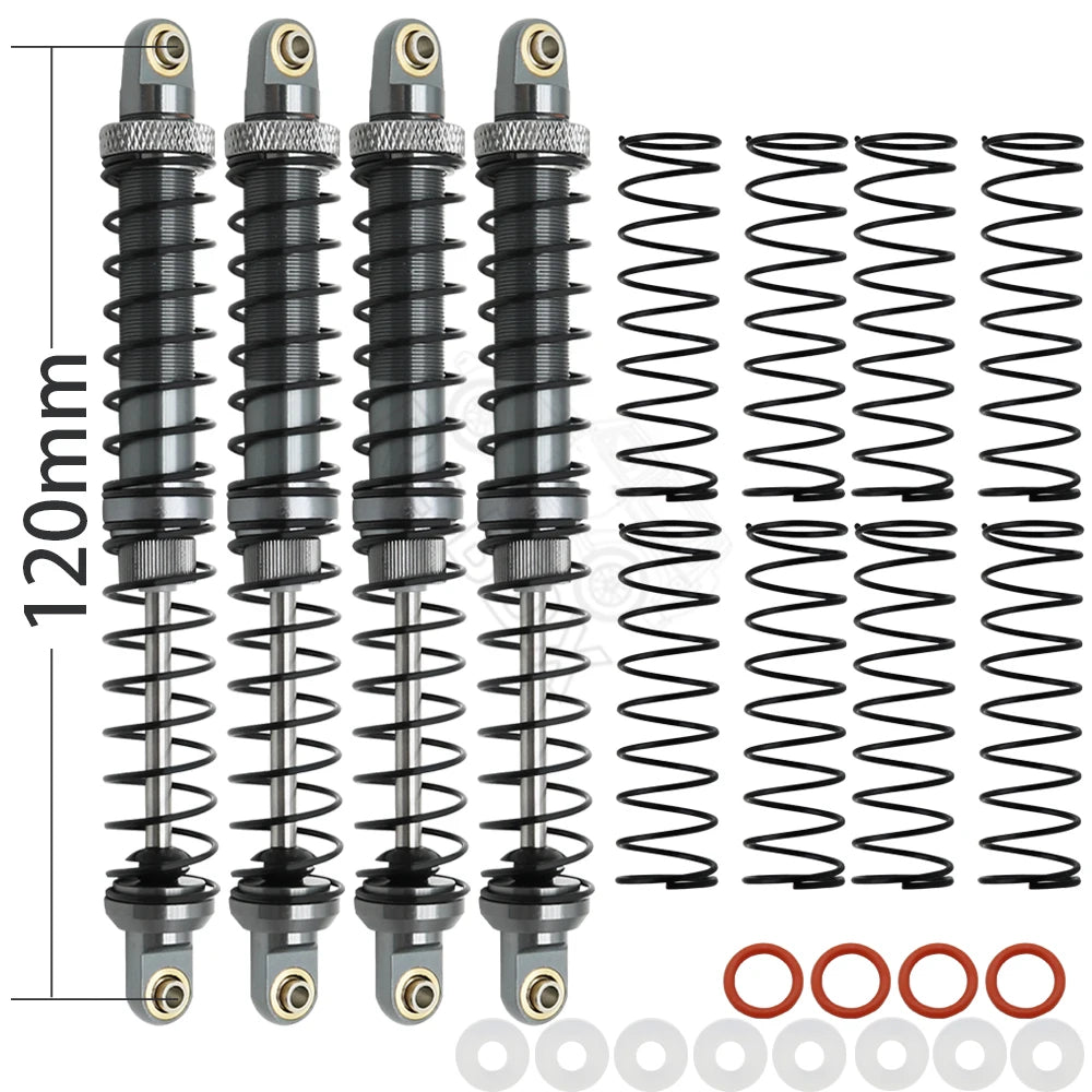 1/10 RC Crawler Metal Oil-Filled Shock Absorbers - EXPROTAS
