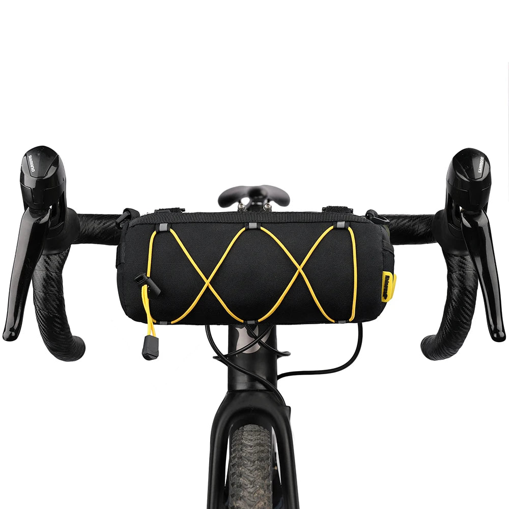 Rhinowalk Large Capacity Bicycle Handlebar Bag Convertible Backpack Multi-Purpose