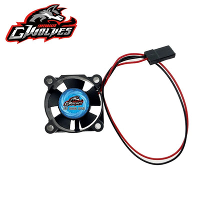 RC Motor Cooling Fan 25/30/35/40/50mm 8000RPM ESC Futaba Plug