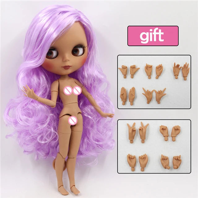 ICY DBS Blythe Doll 1/6 BJD Joint Body 30cm DIY Anime Girl Toy Random Eyes Gift