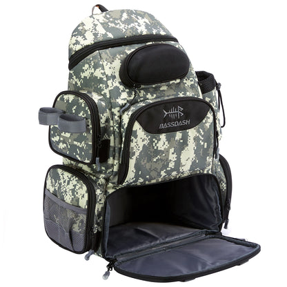 Bassdash Fishing Tackle Bag Multifunctional Backpack Lightweight Tactical Box