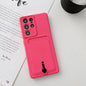 Soft Wallet Card Holder Case for Samsung S21-S26 A17-A57 Candy Cover