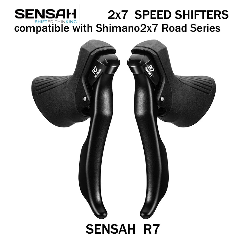 SENSAH IGNITE Road Bike Shifters 2x8 2x9 2x10 Speed Brake Lever 16/18/20 Speed Bicycle Derailleur For Shimano Sora Tiagra Claris-EXPROTAS