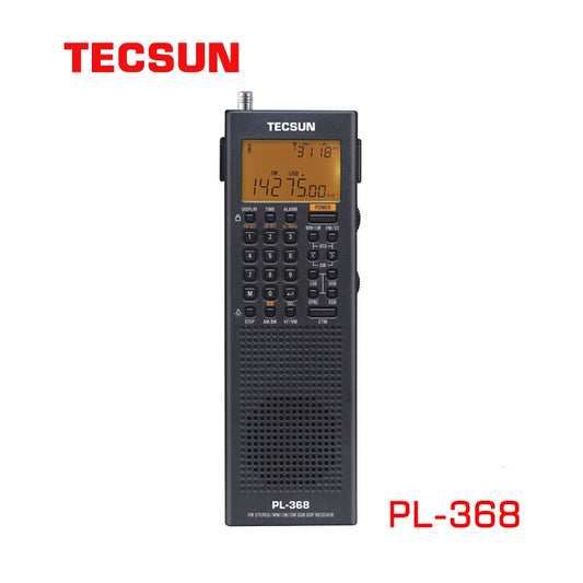 Tecsun PL-368 Portable DSP Radio FM AM SW Multi Band Receiver with ETM Auto Scan - EXPROTAS