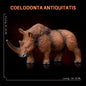 Hitwo Simulation Mammoth Model Educational Action Figure Kids Toy