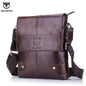 BULLCAPTAIN Men’s Leather Messenger Shoulder Bag Business Handbag