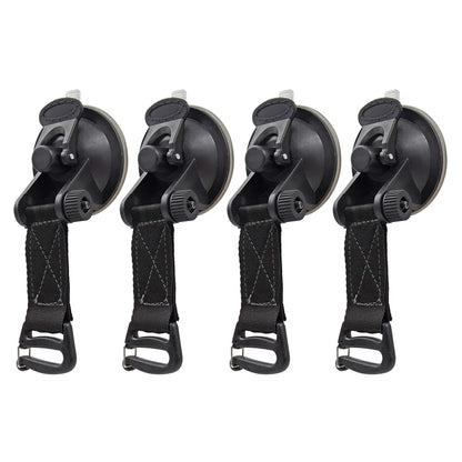 Heavy Duty Car Suction Cup Anchor Hook for Camping Awning Canopy Tarp Tie Down