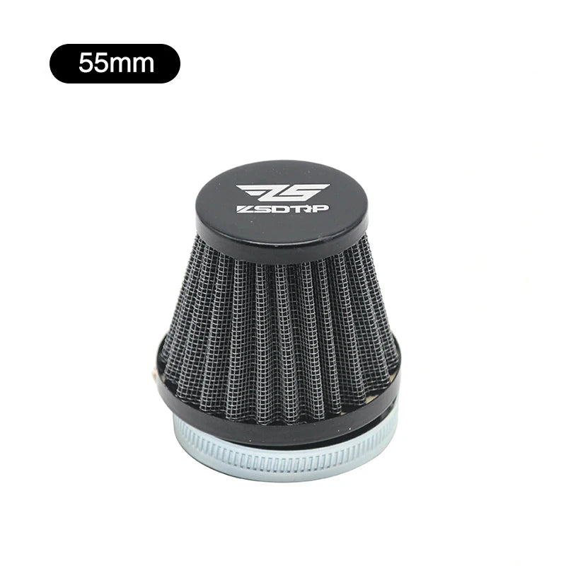 Clamp-on Air Filter for Motorcycle 35mm 38mm 42mm 45mm 50mm 55mm 58mm