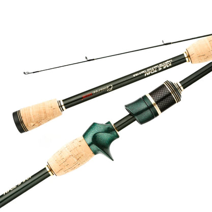 CEMREO Spinning Casting Carbon Fishing Rod 4-5 Sections 1.8m/2.1m/2.4m Portable Travel Rod Spinning Fishing Rods Fishing Tackle-EXPROTAS