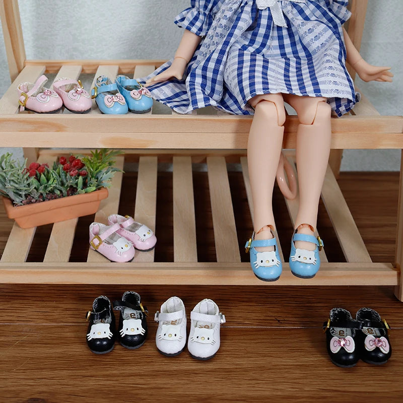 Blythe Doll Cat Bow Shoes 8 Colours for ICY DBS Neo 1/6 BJD Dolls