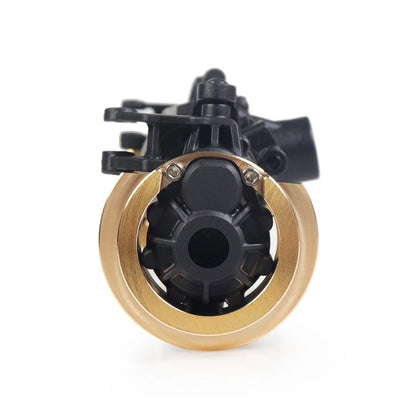2/4Pcs TRX4 Brass Portal Axle Counterweight Balance Weights 1/10 Crawler