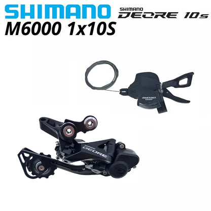 Shimano Deore M6000 10-Speed Right Shifter SL-M6000 + RD-M6000 Rear Derailleur Set