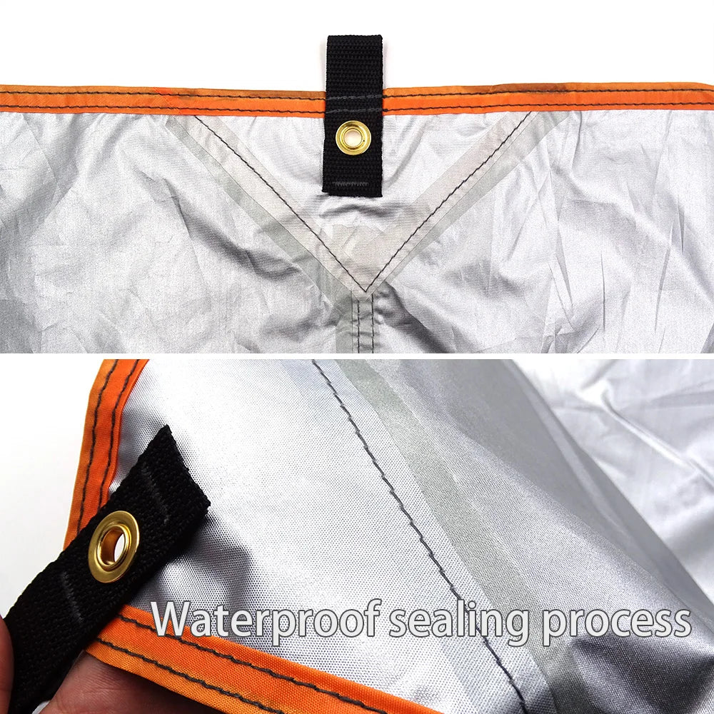 5x3m 4x3m 3x3m Waterproof Tarp Tent Shade Ultralight Garden Canopy Sunshade Outdoor Camping Awning Tourist Beach Sun Shelter-EXPROTAS