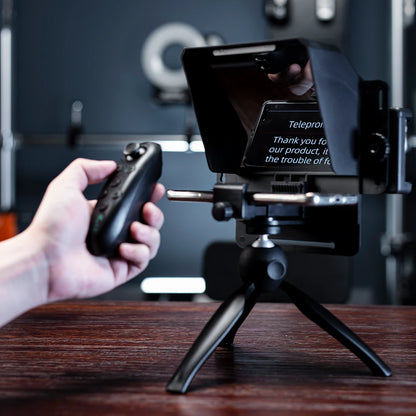 Ambitful Teleprompter Kit | DSLR Phone Script Prompter with Remote Control
