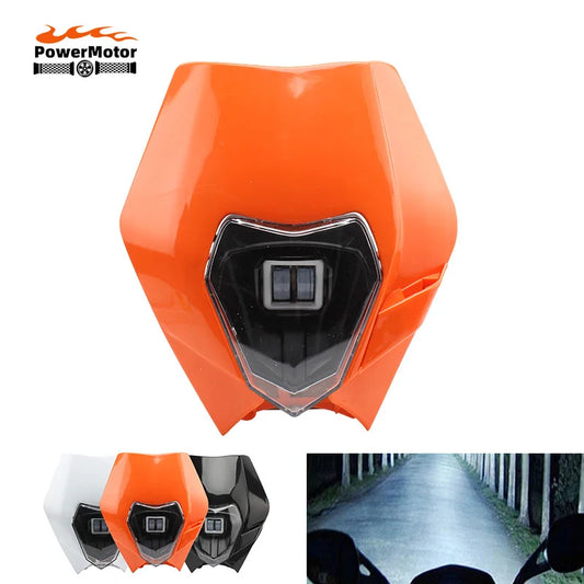 Motorcycle LED Headlight for KTM EXC SX XC XCW 125 150 250 300 350 450 530 Headlamp Motocross Accessories Lighthouse Supermoto - EXPROTAS