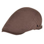 Men's Gatsby Driving Cap Cotton Ivy Newsboy Hat Adjustable Beret