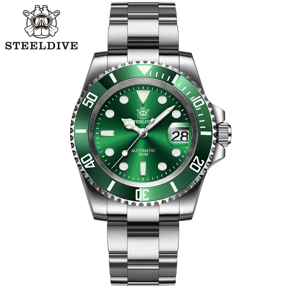 Steeldive SD1953 41mm NH35 Dive Watch 30ATM Ceramic Bezel Automatic Men