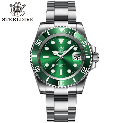 Steeldive SD1953 41mm NH35 Dive Watch 30ATM Ceramic Bezel Automatic Men