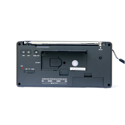 Tecsun PL-398MP Portable DSP Radio FM AM SW Receiver MP3 Player TF Card Stereo - EXPROTAS
