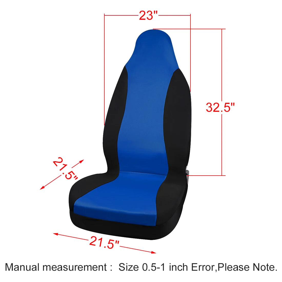 X Autohaux Universal Car Seat Covers 5 Colors Bucket SUV Truck Auto