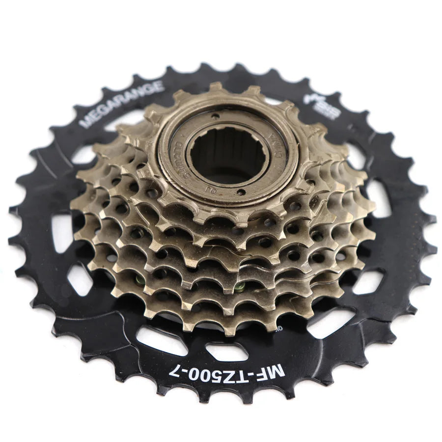 Shimano Speed Bicycle Freewheel 14-28T 7 Speed Bike Cogs Screw-On