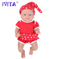 IVITA 36cm Full Body Silicone Reborn Doll 1.65kg Baby Girl w/ Clothes