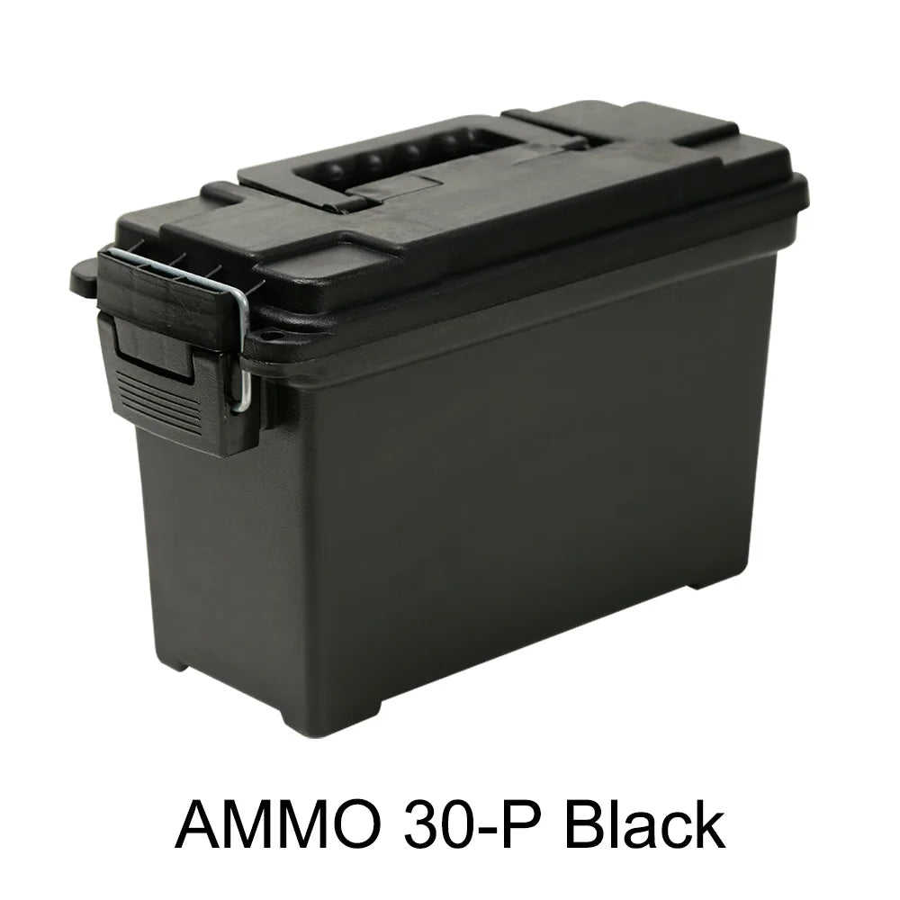 Plastic Ammo Storage Box Lightweight High-Strength Bullet Safety Crate Case