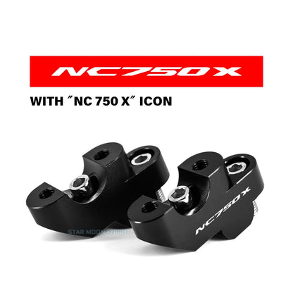 For Honda NC 750 X NC750X 2016 - 2021 CB500X CB500F CB300F Motorcycle Accessories Riser Lifting Handlebar Clamp Handlebar Riser-EXPROTAS