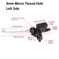 22MM M8/M10 Motorcycle Upper Front Brake Clutch Master Cylinder CNC Clutch Pump Reservoir Pump Lever Left Right for Honda Suzuk-EXPROTAS
