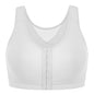MELENECA Women’s Plus Size Front Closure Wirefree Posture Bra Back Support